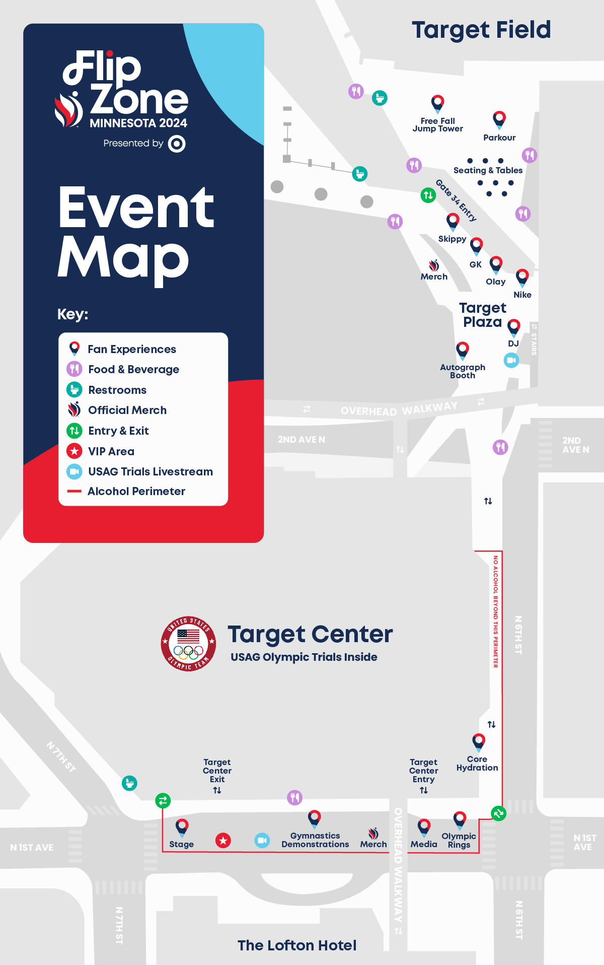 2024 Flip Zone Event Map